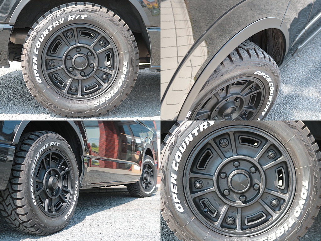メキシカン16インチアルミホイール×TOYOオープンカントリーR/Tタイヤ☆