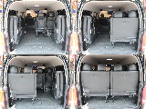 4列目シートは跳ね上げ式で大型荷物の積載やレジャーも◎