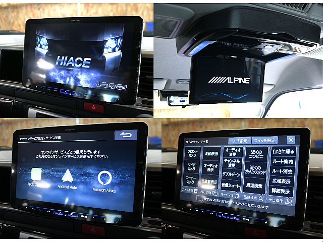 BIG-X11インチに12.8インチ大型フリップダウンモニター☆