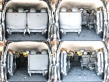 4列目シートは跳ね上げ式で自転車や長尺物も楽々積載☆