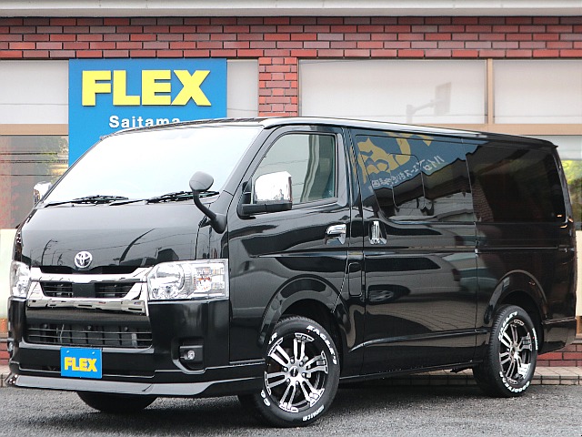 【登録済未使用車】ガソリン2WD！低走行車両！FLEXカスタム！新品パーツ多数！車中泊パッケージ！【全国ご納車OK】
