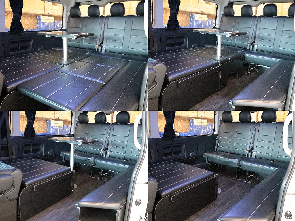 FLEX内装アレンジR1！センターテーブル収納可能ベットマット車中泊仕様☆