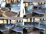 助手席、セカンドシート共にリクライニング加工済みでより一層の快適ドライブ☆