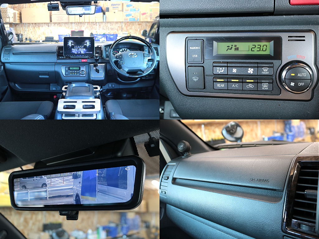 デジタルインナーミラーやパノラミックビューモニターなどメーカーオプションも充実☆