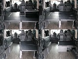 自転車等の長尺物の積載も楽々な多彩なシートアレンジ☆