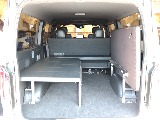 大型荷物の積載も楽々な分割式ベットキット☆