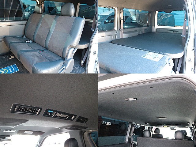 セカンドシートは可倒式で広々ベットスペースを確保可能☆