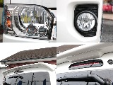 純正リアスポイラーに各バルブはLEDへ交換済み☆