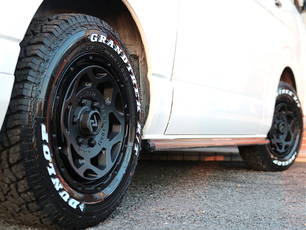 NT　16インチアルミホイール×グラントレックR/Tタイヤ☆