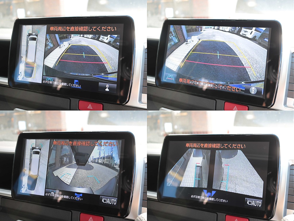 パノラミックビューモニター搭載で運転も安心☆