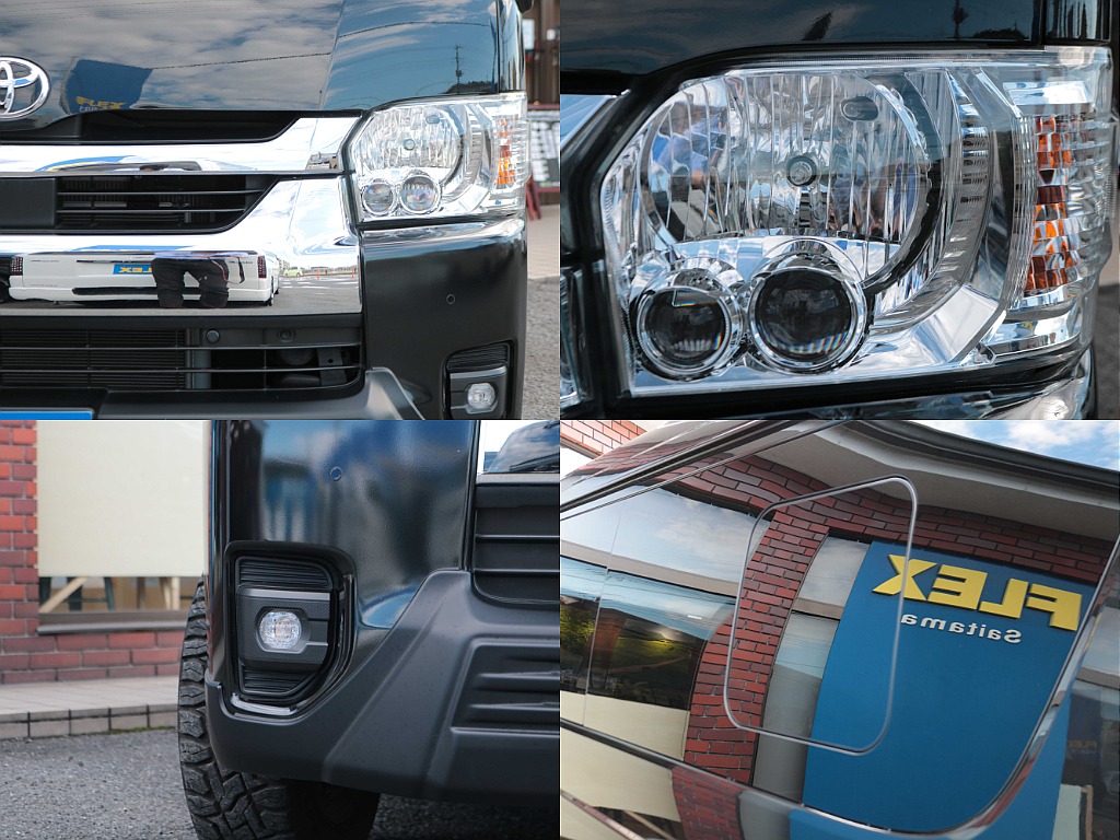 LEDヘッドランプや嬉しい小窓付きガラス☆