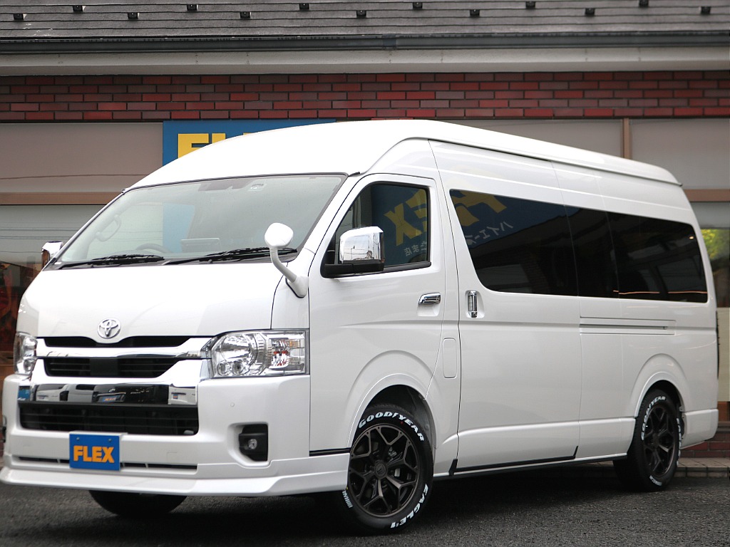 【超貴重】新車グランドキャビン！ガソリン4WD！！ファインテックツアラー！新品パーツ多数！【全国ご納車OK】