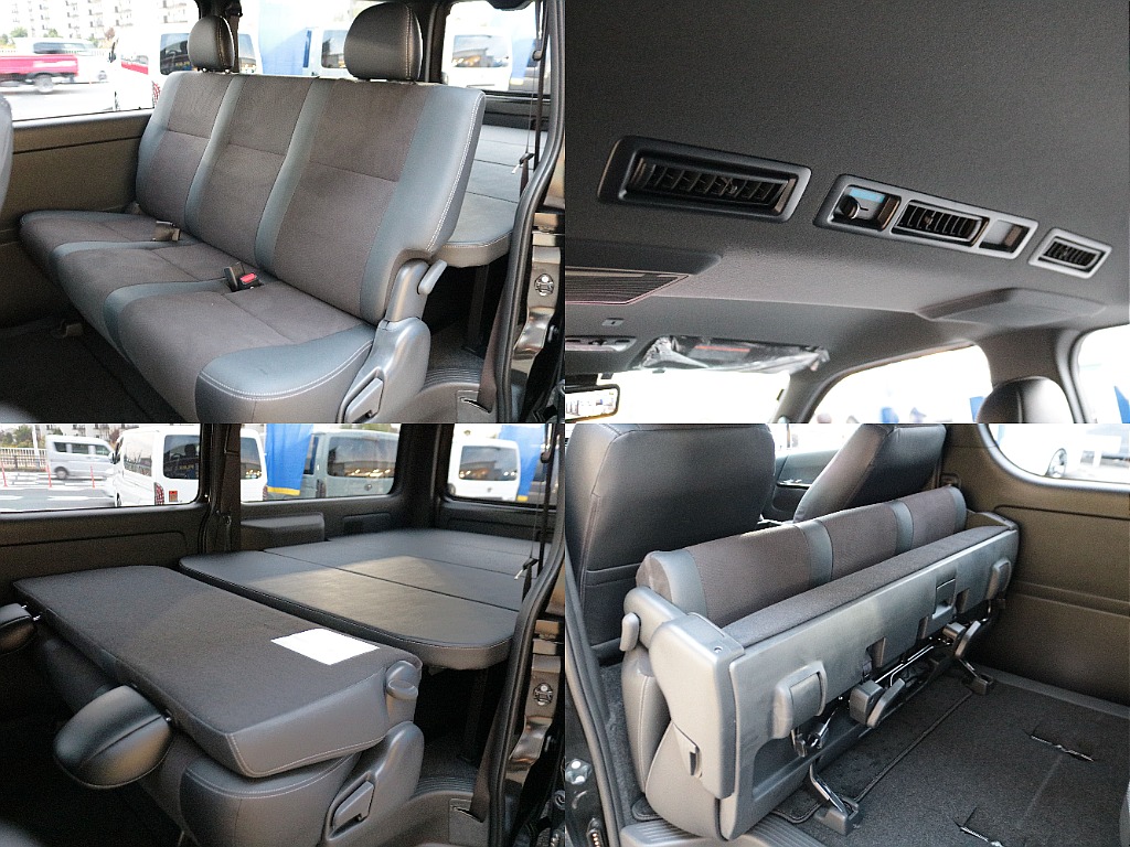 セカンドシートは多彩なシートアレンジが可能☆