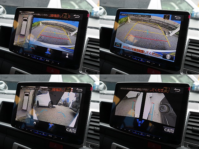 大画面で360度周囲の状況を確認可能☆