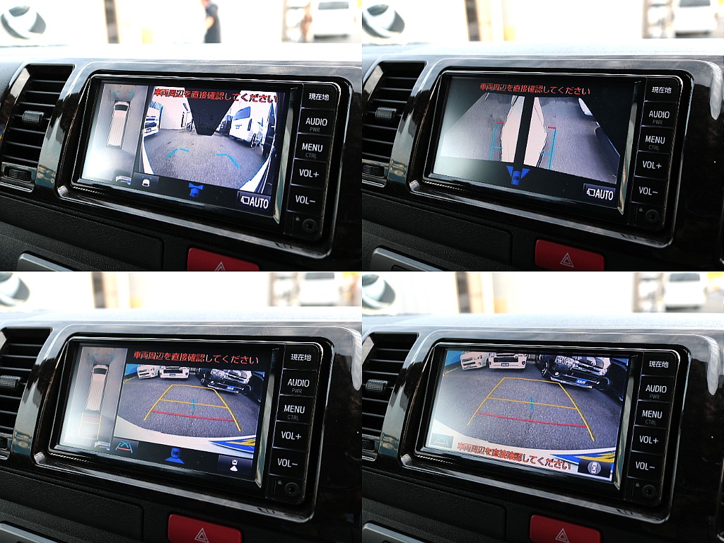 パノラミックビューモニターも装備され360度周囲の確認が可能☆