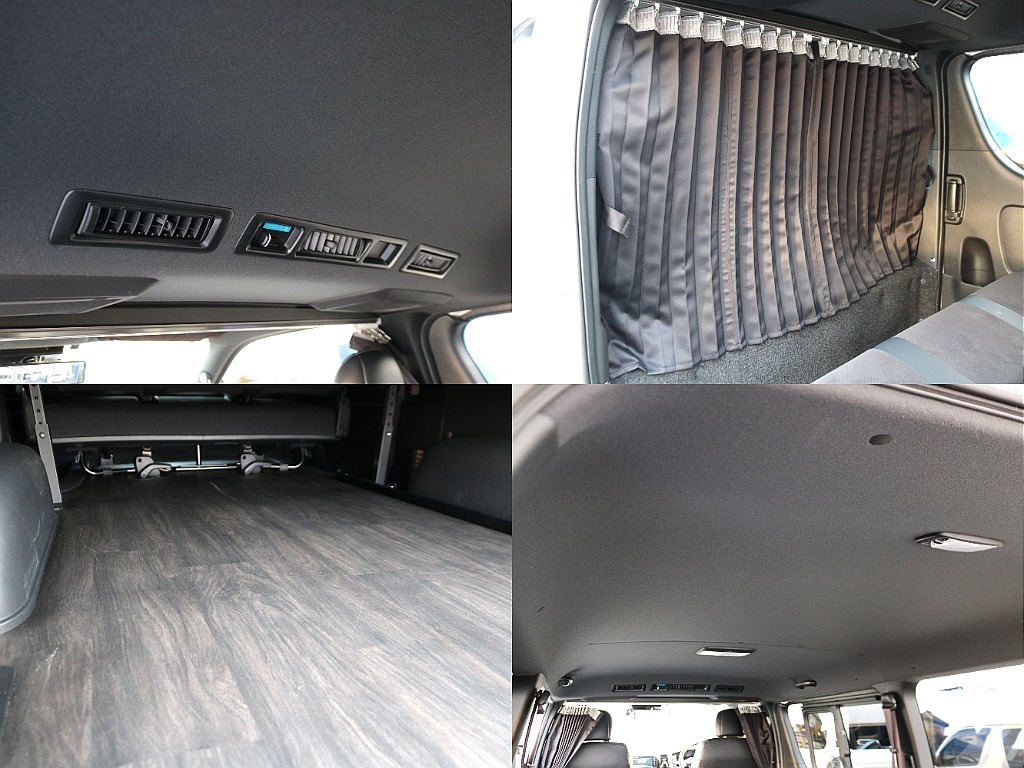 間仕切りカーテンにCFカーゴマット☆