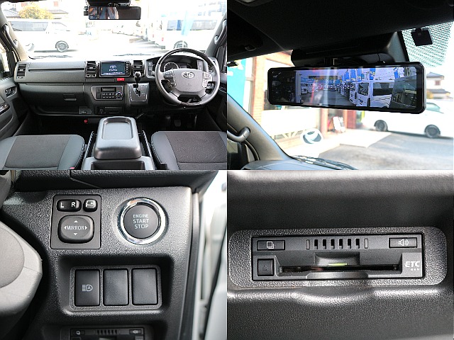 ミラー型前後ドラレコでデジタルミラーの役割も☆