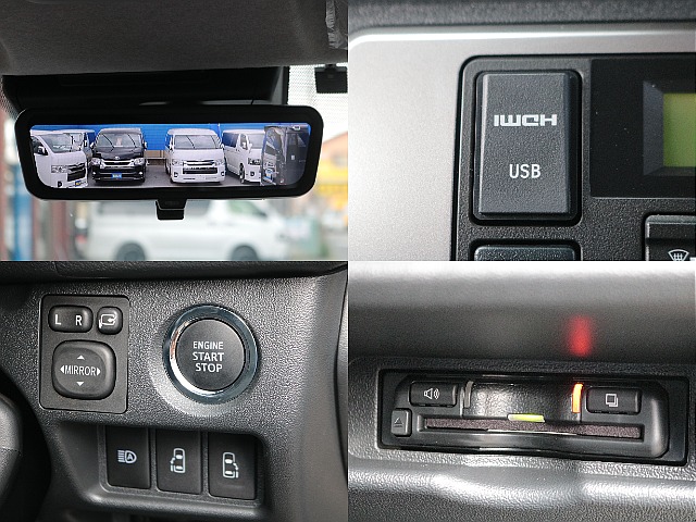 デジタルインナーミラーや両側パワースライドドアなど充実のメーカーオプション☆