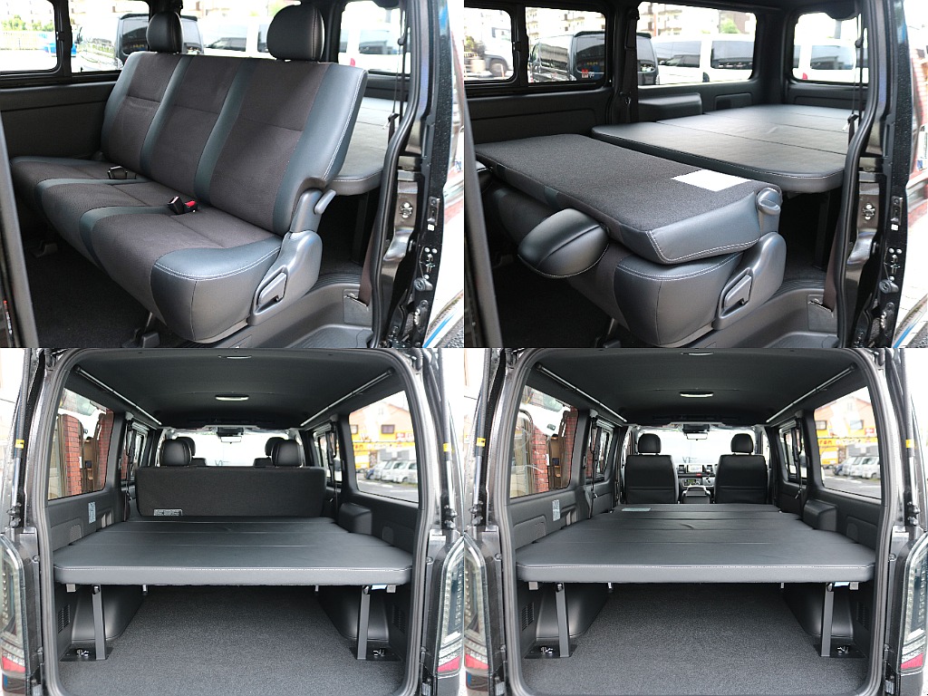 荷室の広さが魅力のハイエースバン☆