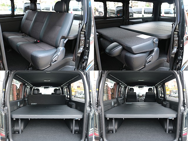 荷室の広さが魅力のハイエースバン☆