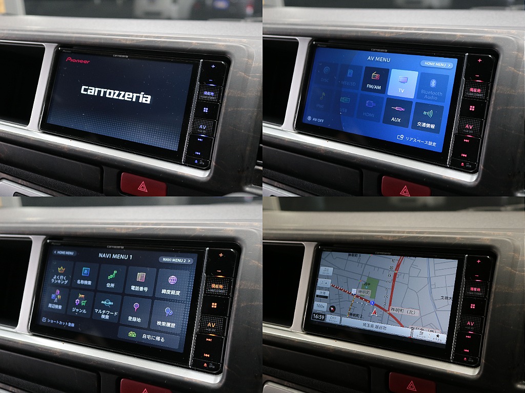 フルセグナビは走行中視聴もOK☆