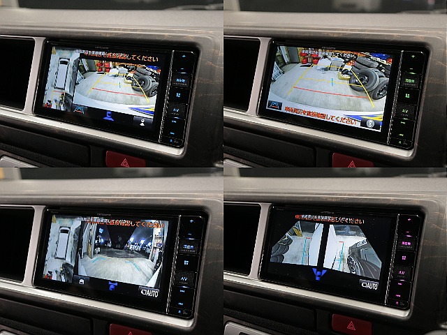 パノラミックビューモニターで３６０度リアルタイム映像でご確認いただけます☆