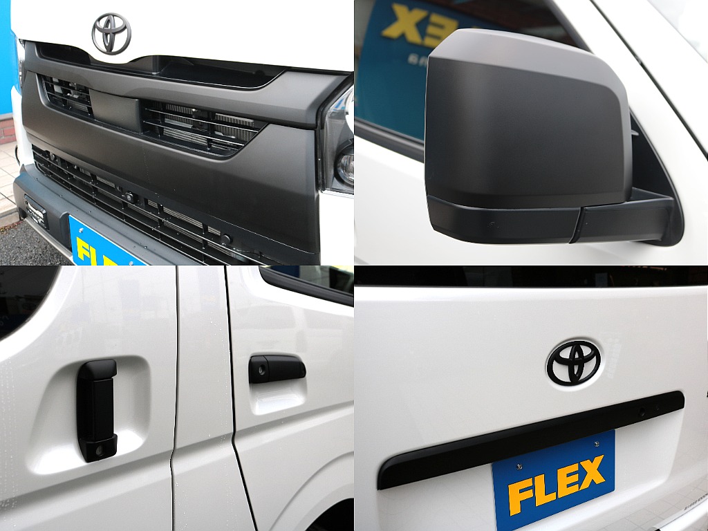 各部マットブラック塗装☆