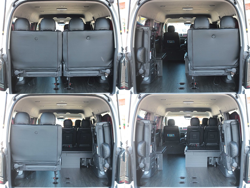 広々ラゲッジスペースも確保可能☆