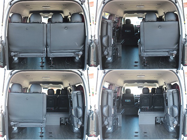 広々ラゲッジスペースも確保可能☆