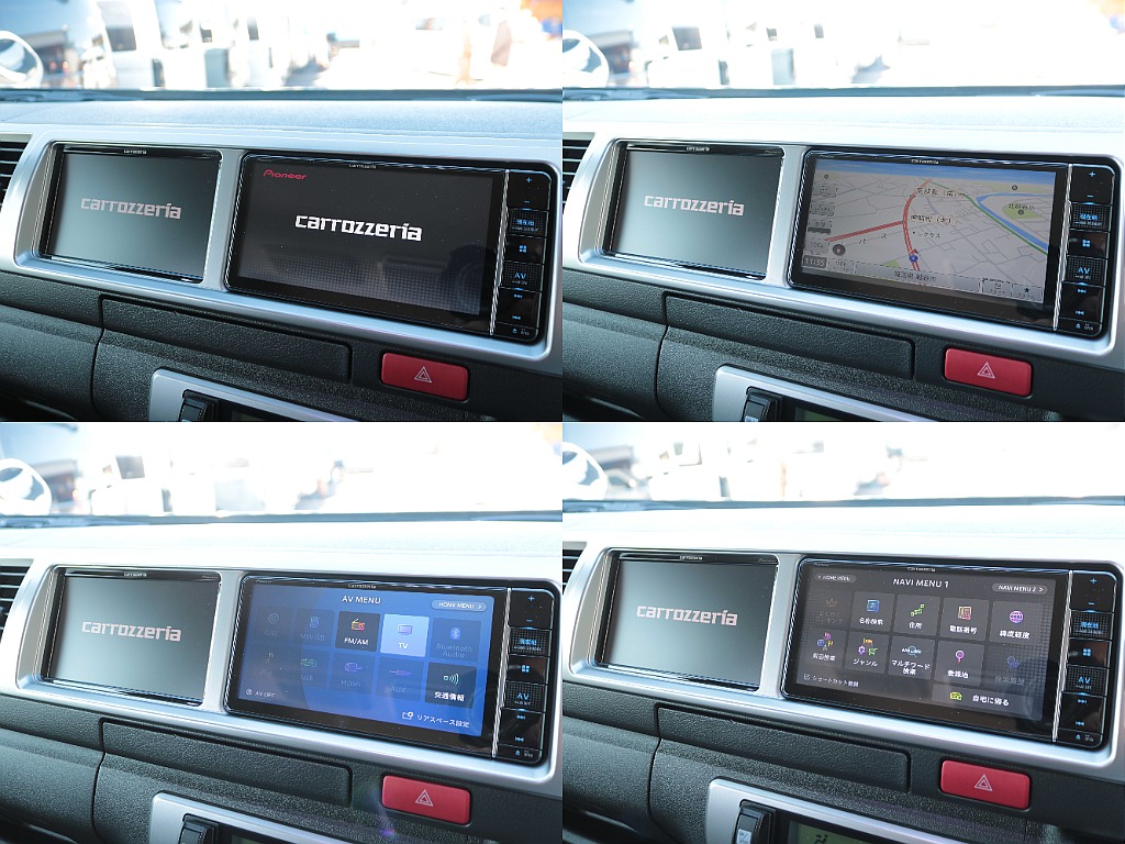 フルセグナビにナビ横サブモニターまで装備☆