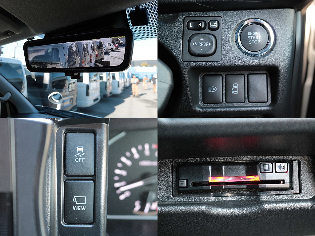 デジタルインナーミラーやプッシュスタート搭載☆