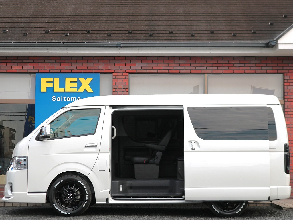 広々とした開口部で乗り降り楽々☆