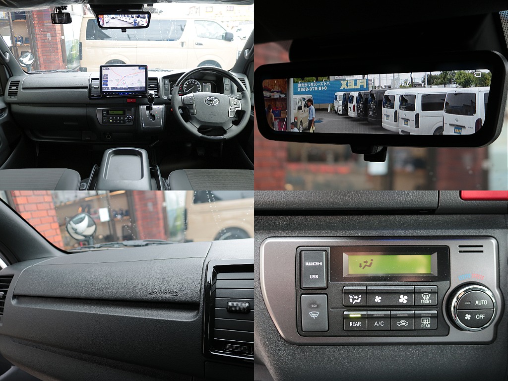 デジタルインナーミラーも装備☆