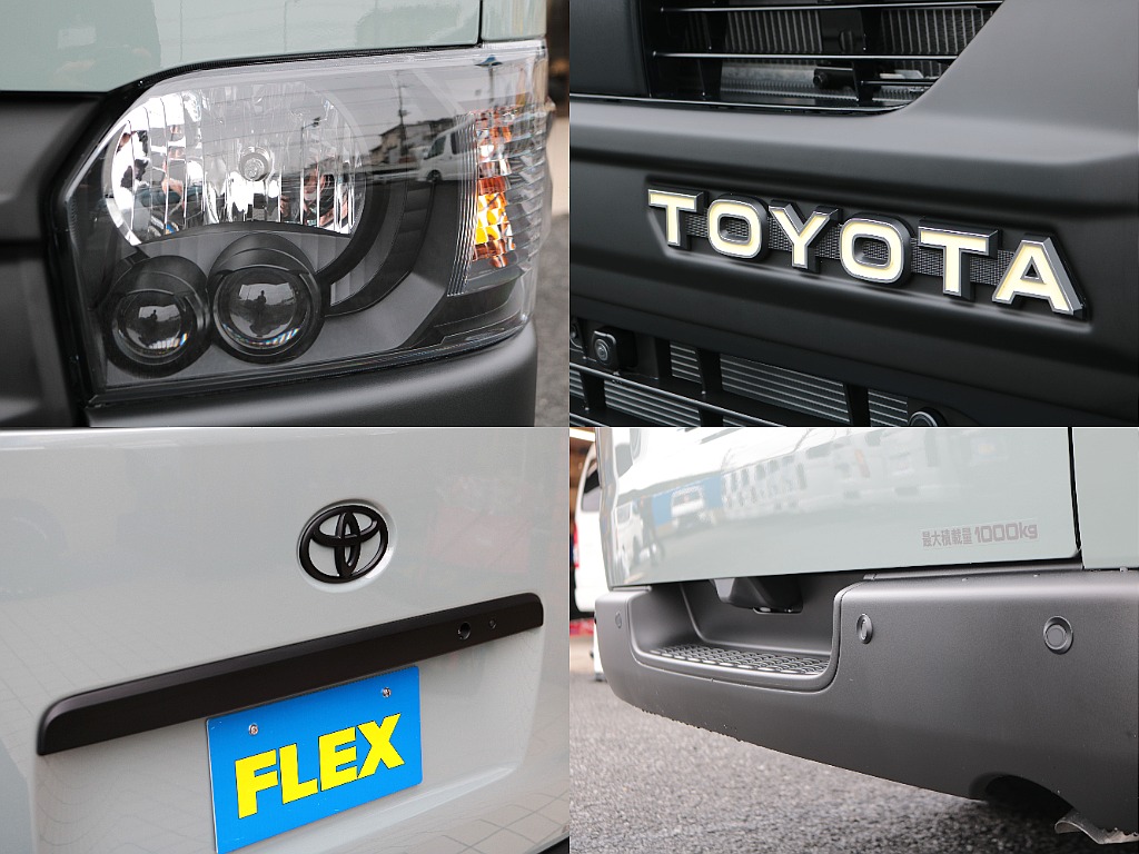 各部マットブラック塗装