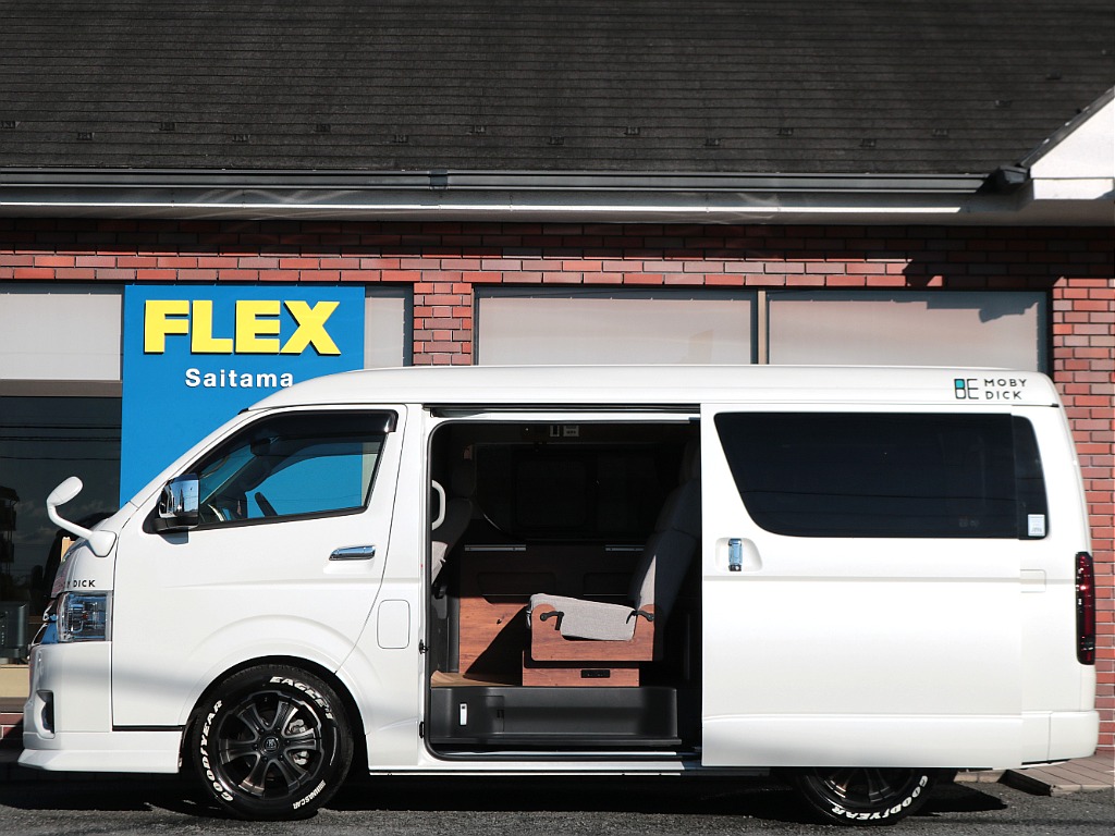 広々とした開口部で乗り降り楽々☆