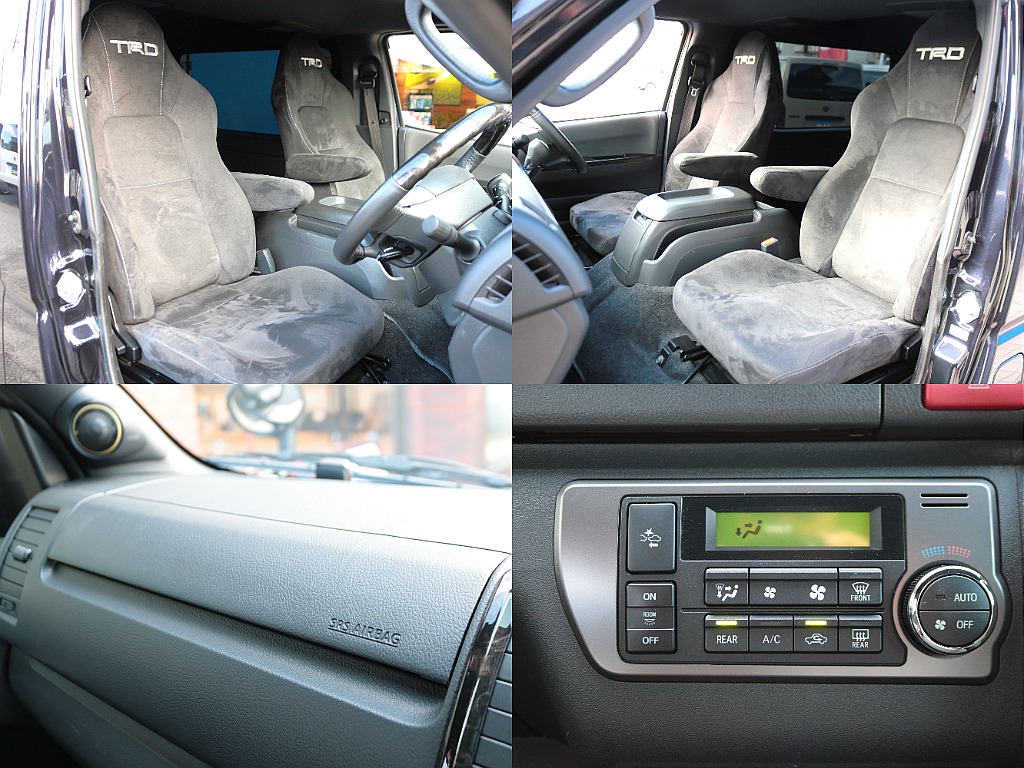 TRDスポーツシートで長距離ドライブもサポート☆