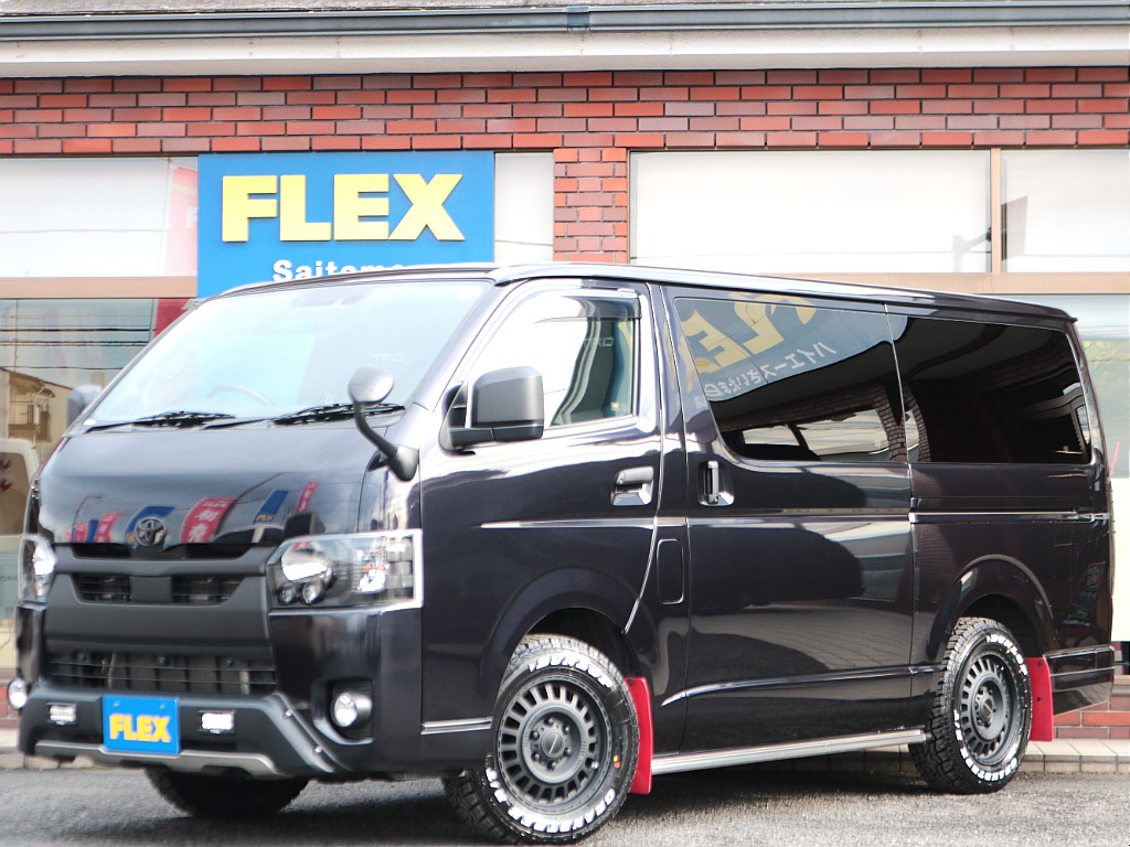 【厳選中古車】ディーゼル2WD！！足回り強化！TRDエアロカスタム！ブラックエディション！【全国ご納車OK】