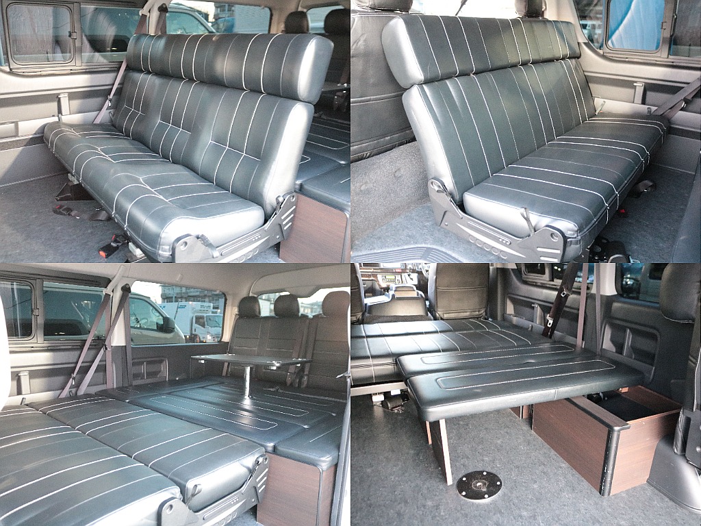 対面対座フルフラット可能な内装アレンジ☆