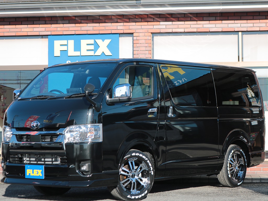 【登録済未使用車】ガソリン2WD！FLEXカスタム！新品パーツ多数！車中泊パッケージ！【全国ご納車OK】