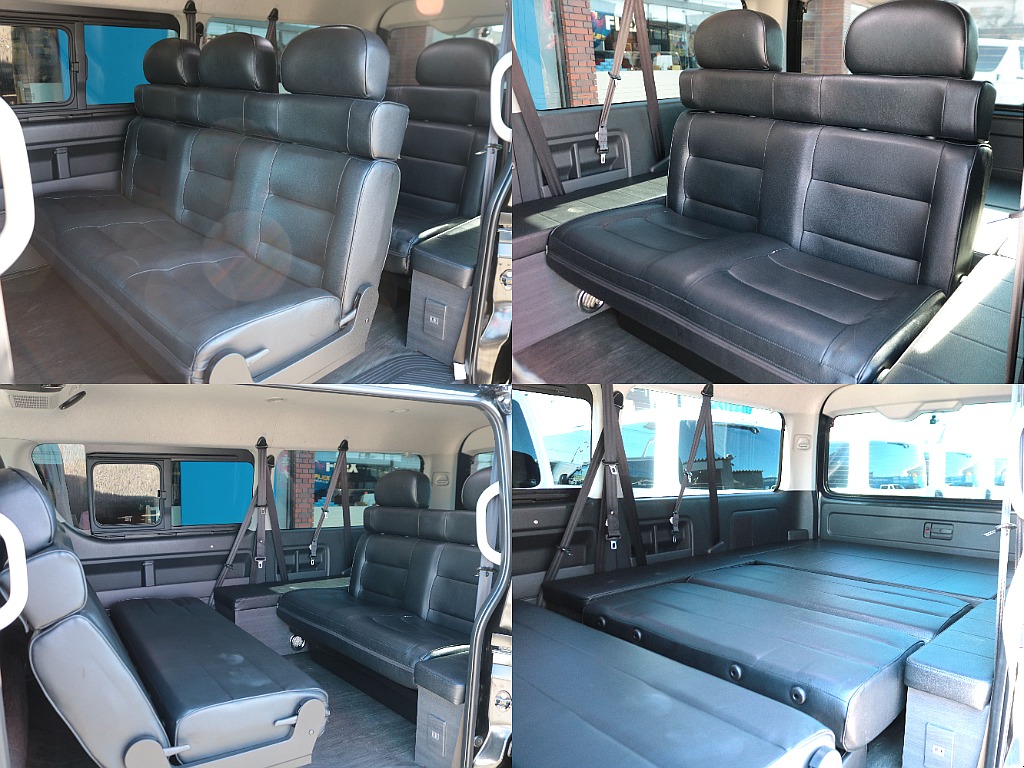 フルフラットに対面対座も可能☆