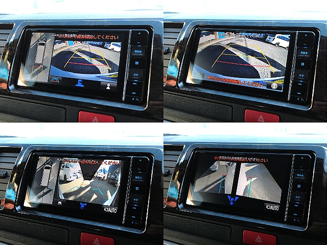 パノラミックビューモニターで360度周囲の確認が可能☆