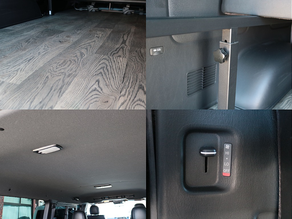 CFカーゴマットやリアヒータークーラーも完備☆