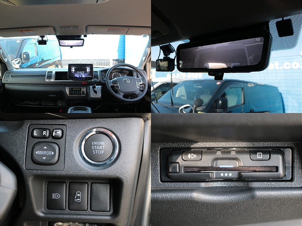 デジタルインナーミラーやプッシュスタートも搭載☆