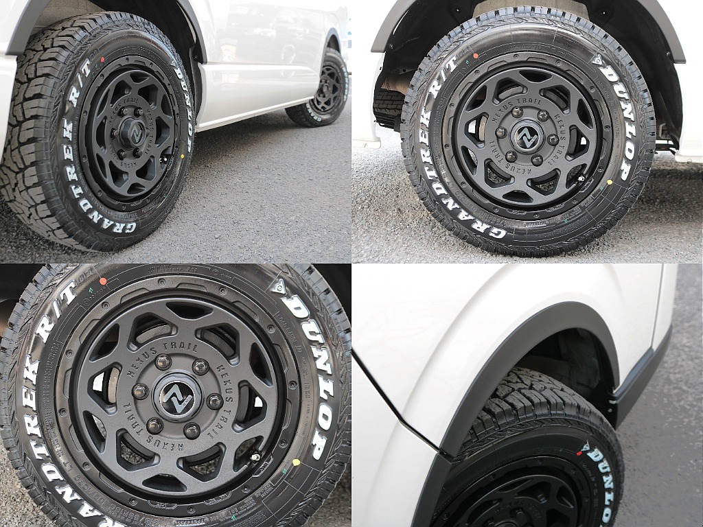 NT-1 16インチアルミホイール×グラントレックR/Tタイヤ☆