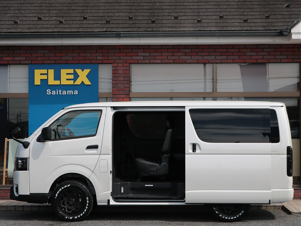 広々とした開口部で乗り降りも楽々☆