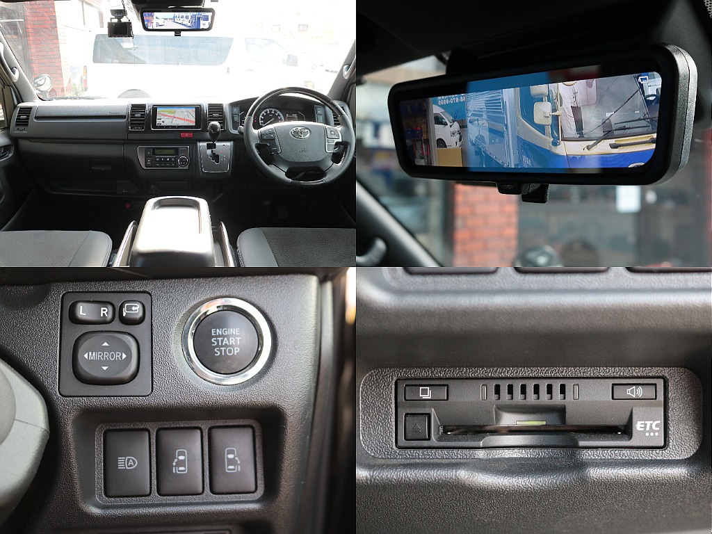 デジタルインナーミラーや両側パワースライドドアなどメーカーオプション多数のお車です♪