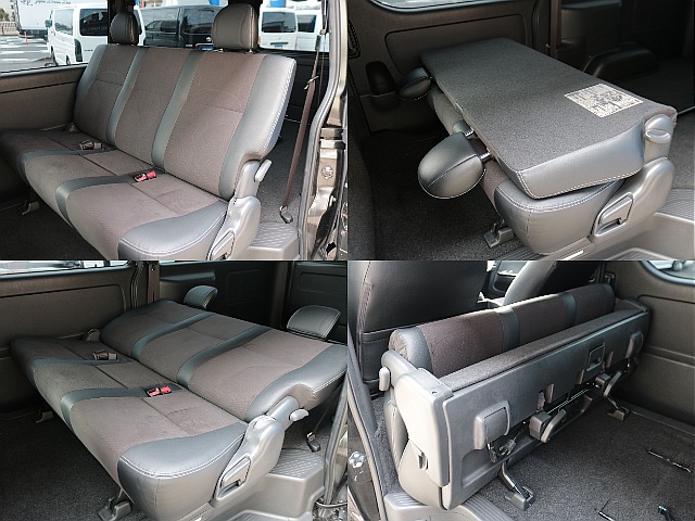 セカンドシートは可倒式で広々ラゲージスペースも確保可能☆