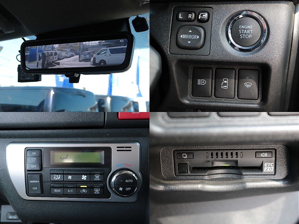 デジタルインナーミラーやパワースライドドアなど定番のメーカーオプションも装備済み☆