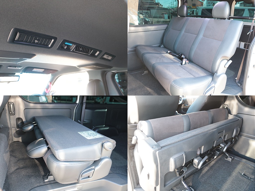 セカンドシート可倒式で広々ラゲージスペースも確保可能☆