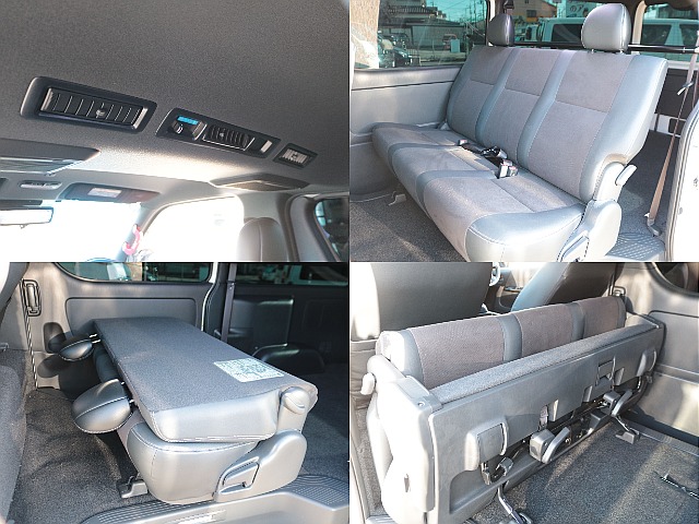 セカンドシート可倒式で広々ラゲージスペースも確保可能☆